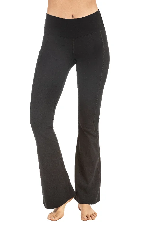 Thin Design Elevate Pocketed Flare Legging