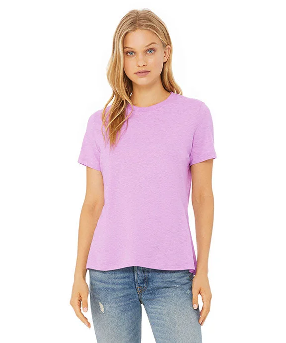 Editorial Design 6400CVC - Bella + Canvas Ladies Relaxed Heather CVC Short-Sleeve T-Shirt | Heather Prism Lilac Editorial Design 6400CVC - Bella + Canvas Ladies Relaxed Heather CVC Short-Sleeve T-Shirt | Heather Prism Lilac