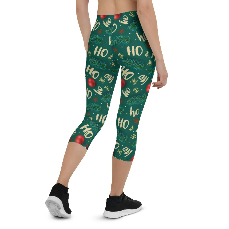 End Of The Year Merry Vibes Capris