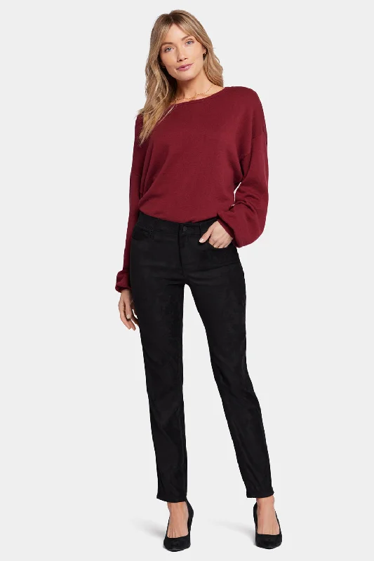 Breezy Style Sheri Slim Pants - Black