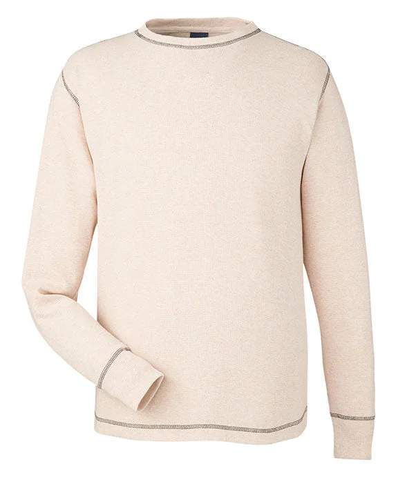 Casual Elegance JA8238 - J America Mens Vintage Long-Sleeve Thermal T-Shirt | Oatmeal Heather