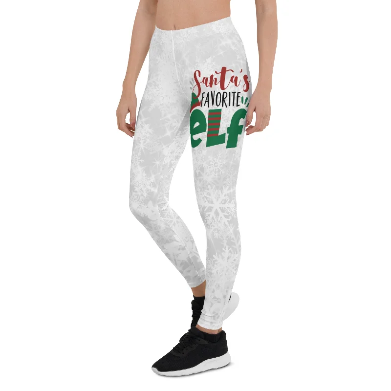 Simple Elegance Santa's Favorite Elf Leggings