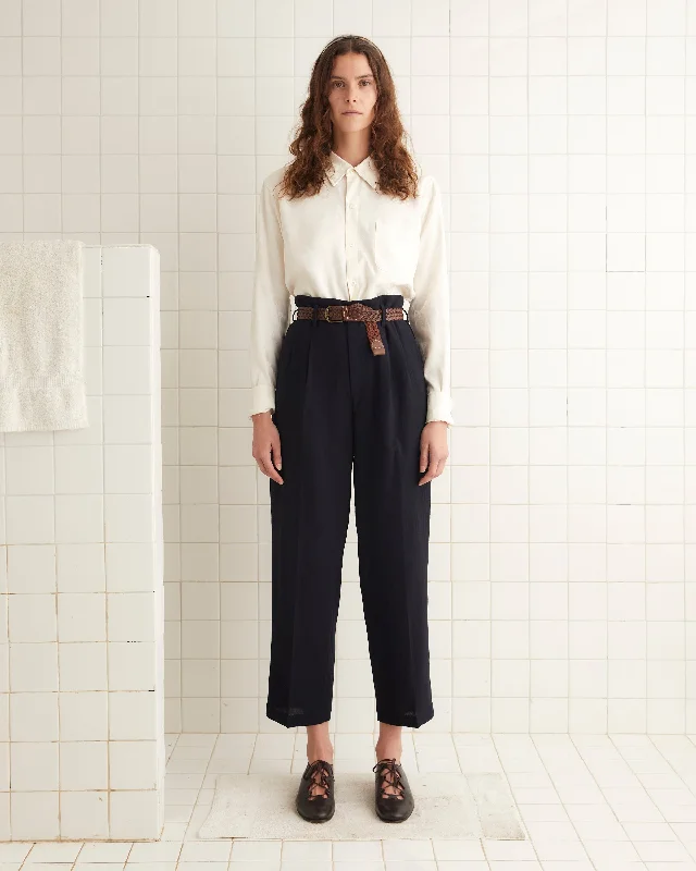 Retro Woolen Jacket Murray Trousers - Midnight