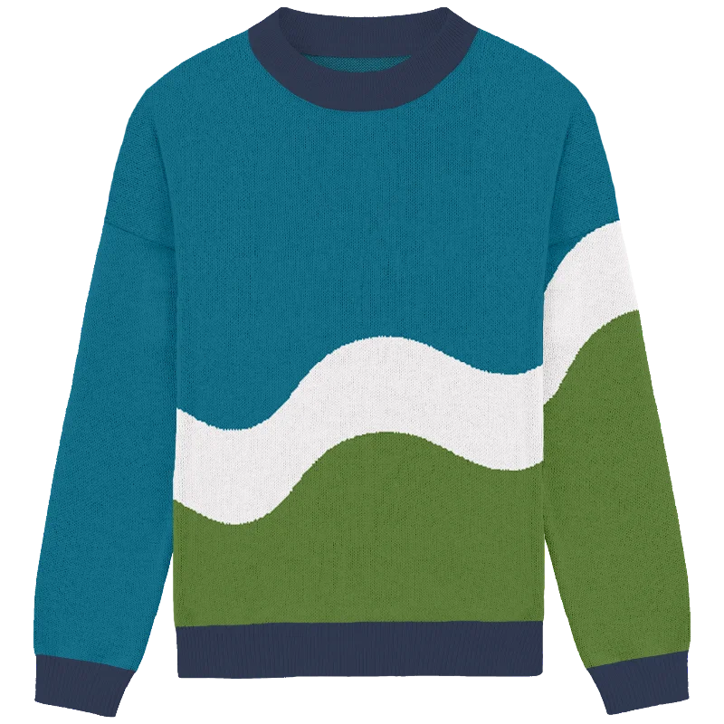 British Fashion Gay (mlm) Squiggle Crewneck