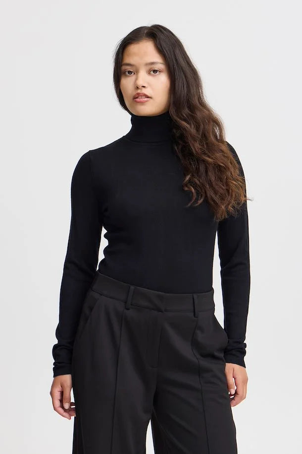 Trends Ichi Mafa Roll Neck Sweater