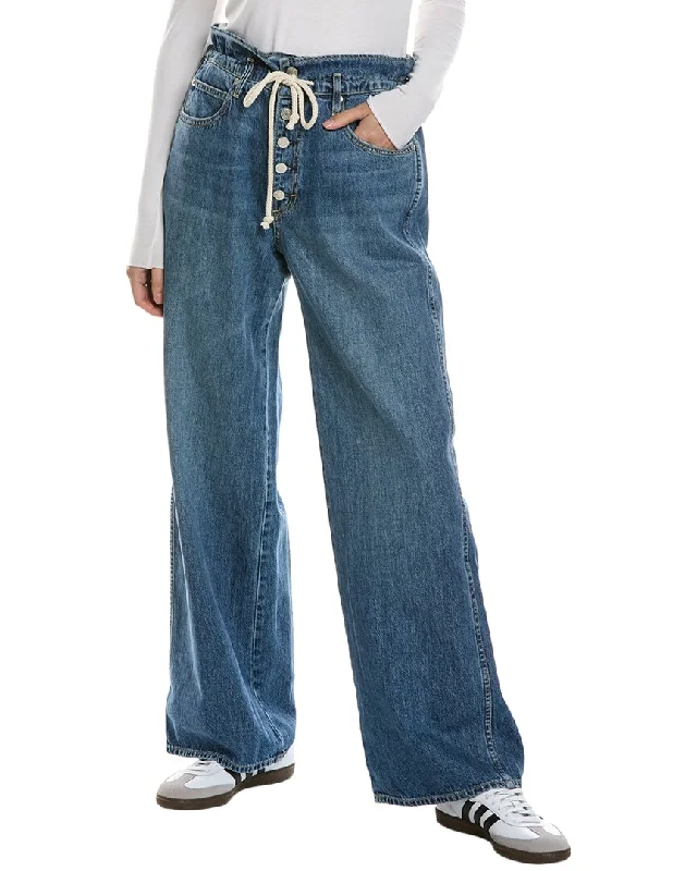New Products AMO Vanessa Entanglement Drawstring Wide Leg Jean
