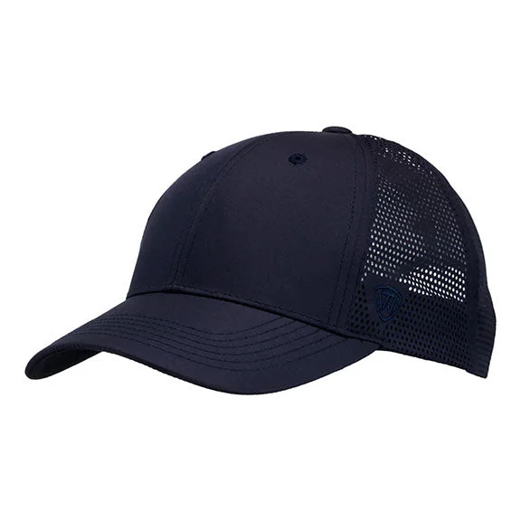 Exquisite Craftsmanship TW5536 - J America Flight Lasercut Mesh Trucker Hat | Navy