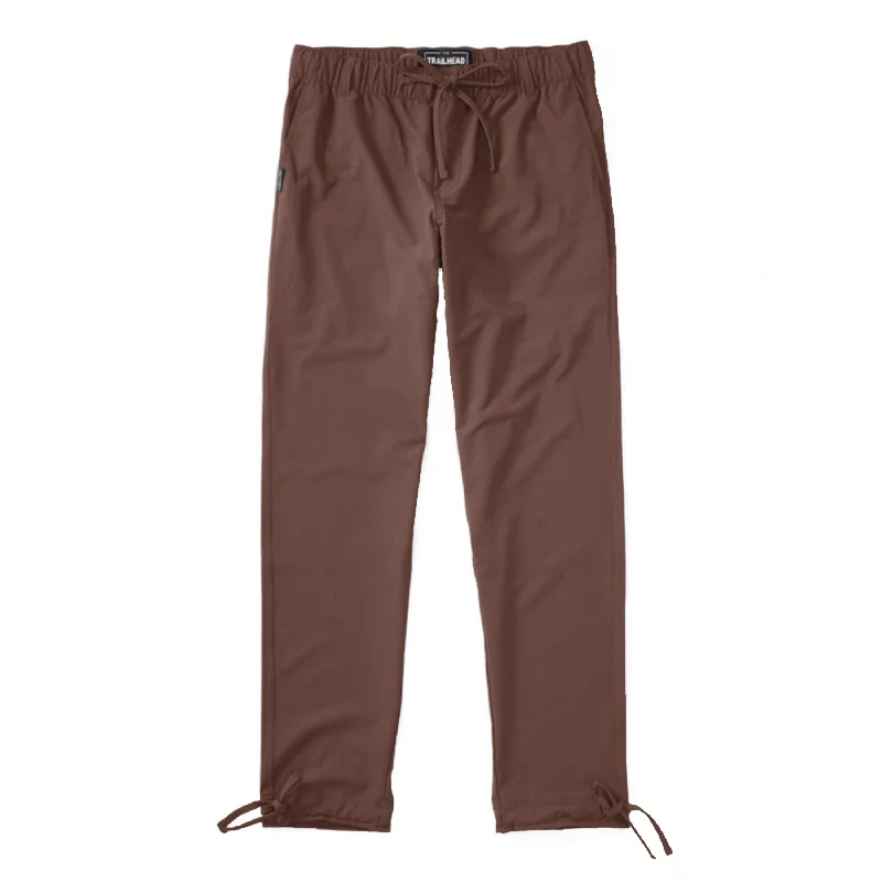 Elegant Outline Trailhead Pants - Brown