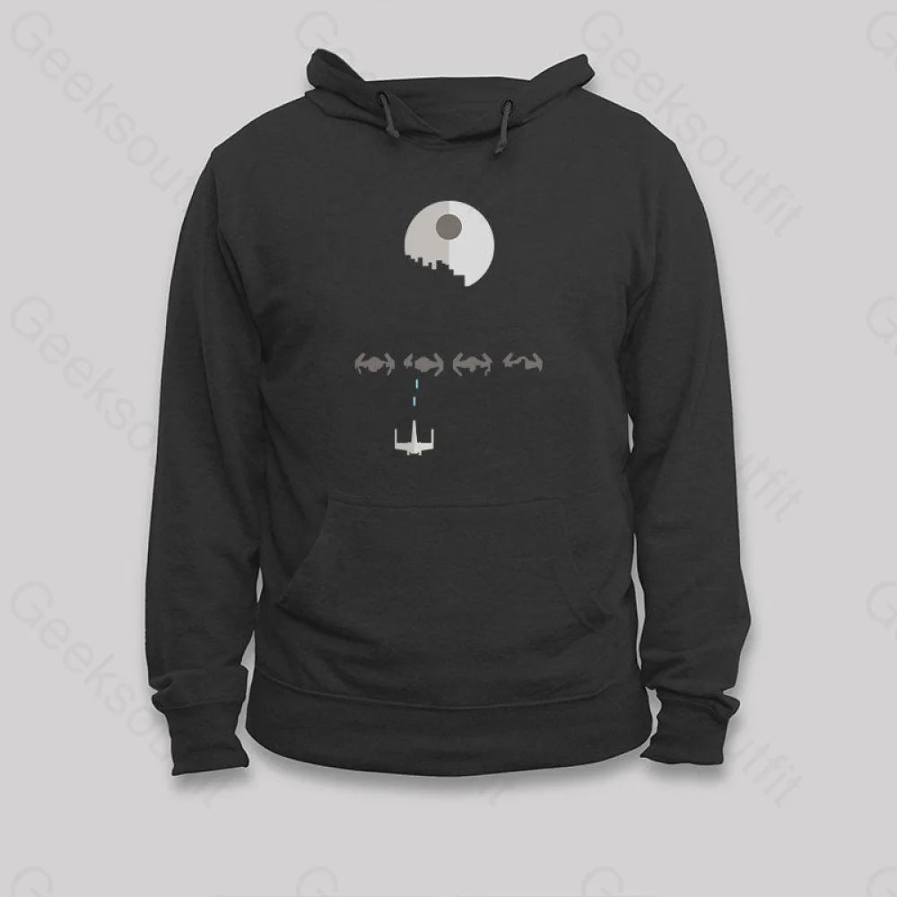 Comfortable Fashion Death Star Hoodie