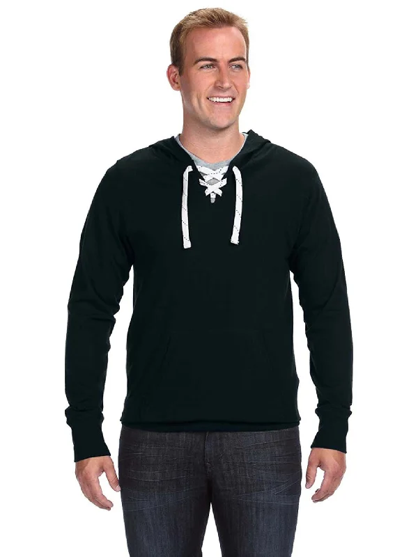 Relaxed Style J America Unisex Sport Lace Jersey Hood