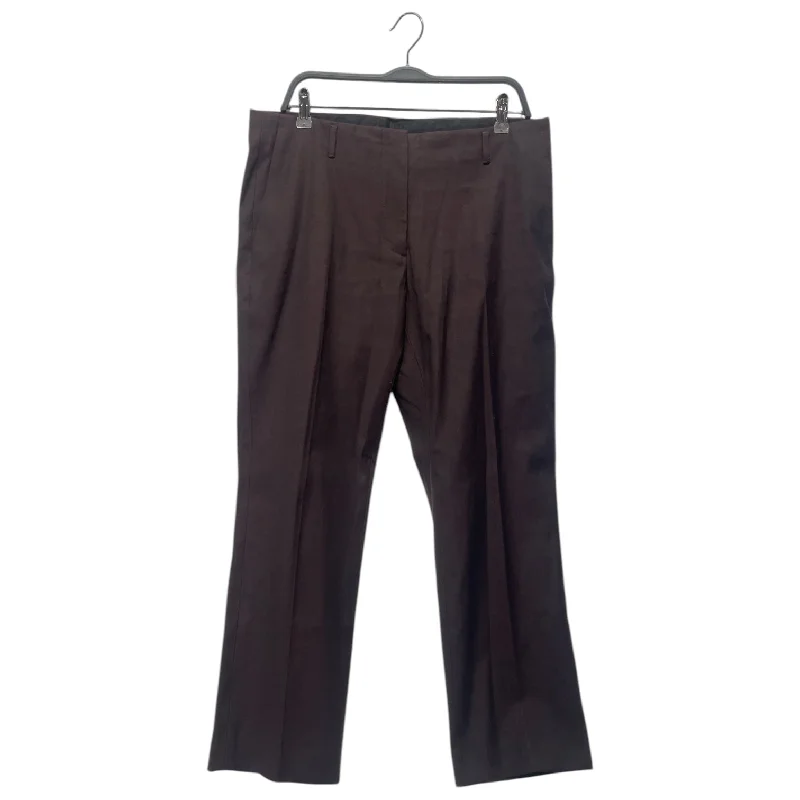 Layered Comfort DRIES VAN NOTEN/Straight Pants/42/Cotton/BRW/
