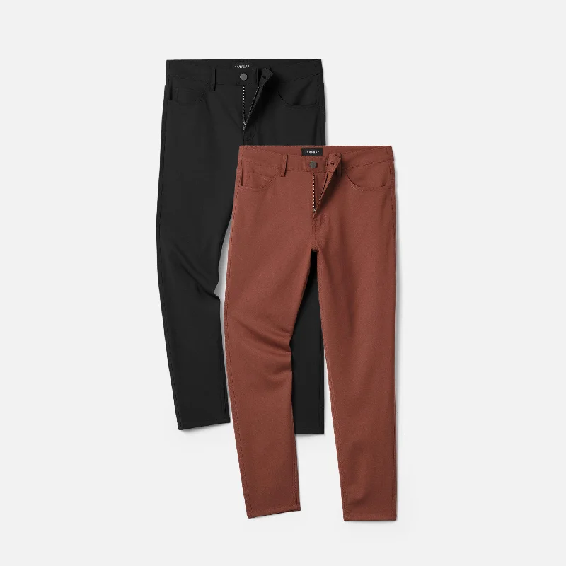 Personalized Series Women's 2 Pack // Slim Merino Travel Pants