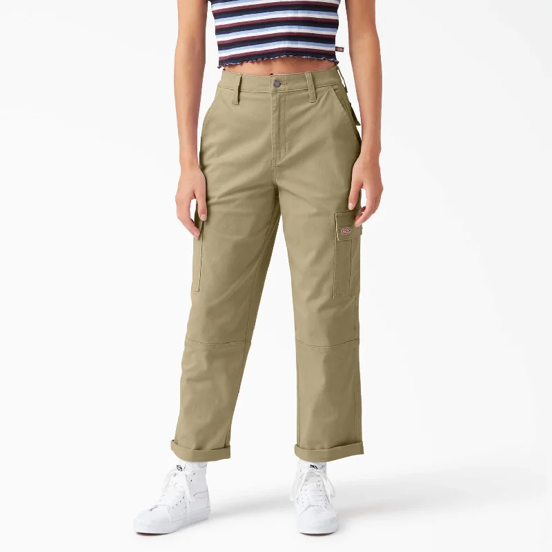 Sports And Leisure Dickies Women's Relaxed Fit Cropped Cargo Pants