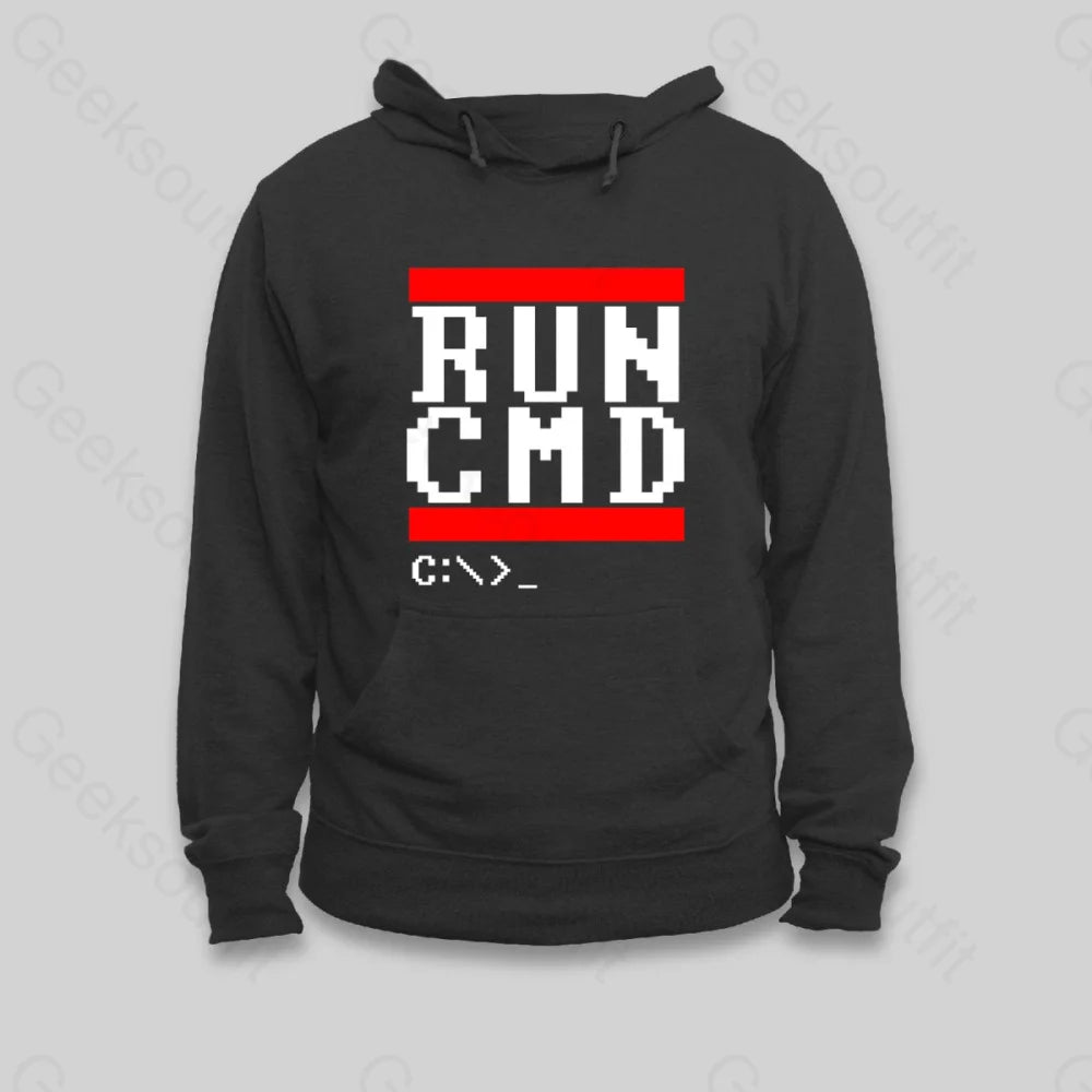 Comfortable Fashion RUN CMD Hoodie