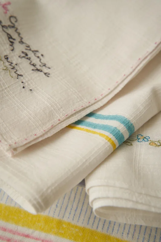 Sports suit style TABLE NAPKIN SET