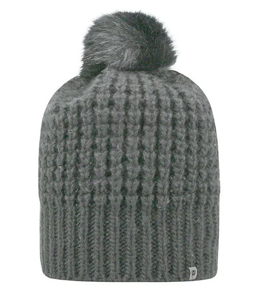 Trendy Casuals TW5005 - J America Adult Slouch Bunny Knit Cap | Grey