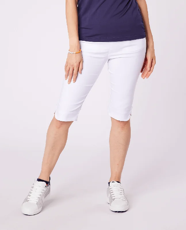 British Style SWING OUT SISTER Core Pull On Shorts White