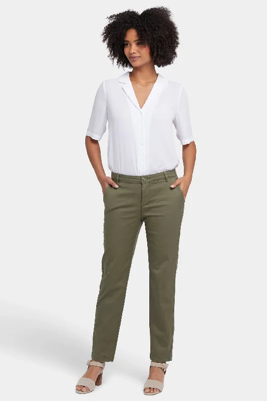 Relaxed Wear Sadie Slim Pants - Avocado
