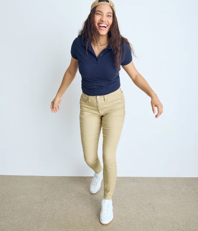 Sports Express Aeropostale Womens Seriously Stretchy High-Rise Curvy Uniform Jegging