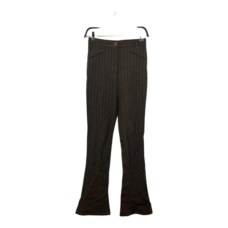 Comfortable Dresses Acne Studios/Bottoms/34/Wool/BRW/STRIPED TROUSER