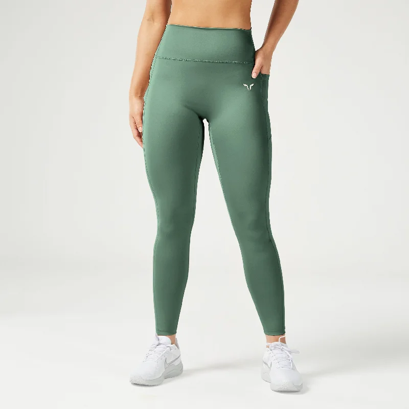 Soft Textures Essential ACT Leggings 27" 2.0 - Dark Forest