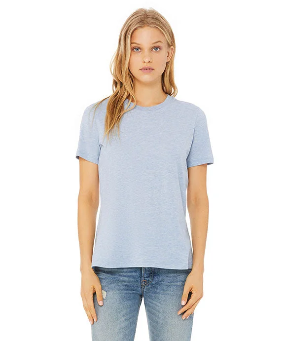 Body Design 6400CVC - Bella + Canvas Ladies Relaxed Heather CVC Short-Sleeve T-Shirt | Heather Prism Blue Body Design 6400CVC - Bella + Canvas Ladies Relaxed Heather CVC Short-Sleeve T-Shirt | Heather Prism Blue