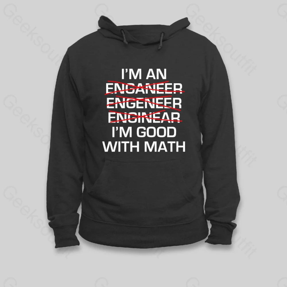 Comfy Chic I'm Good With Math Hoodie