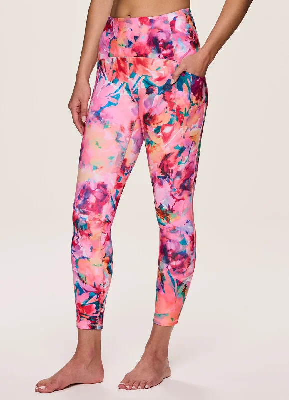 Luxury Customization In Bloom Tech Flex 7/8 Legging