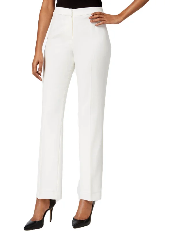 Effortless Comfort Kate Womens Classic Fit Straight Leg Dress Pants