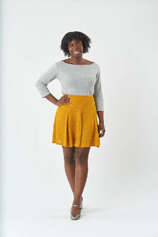 Personalized print Sew Over It Haxby Skirt