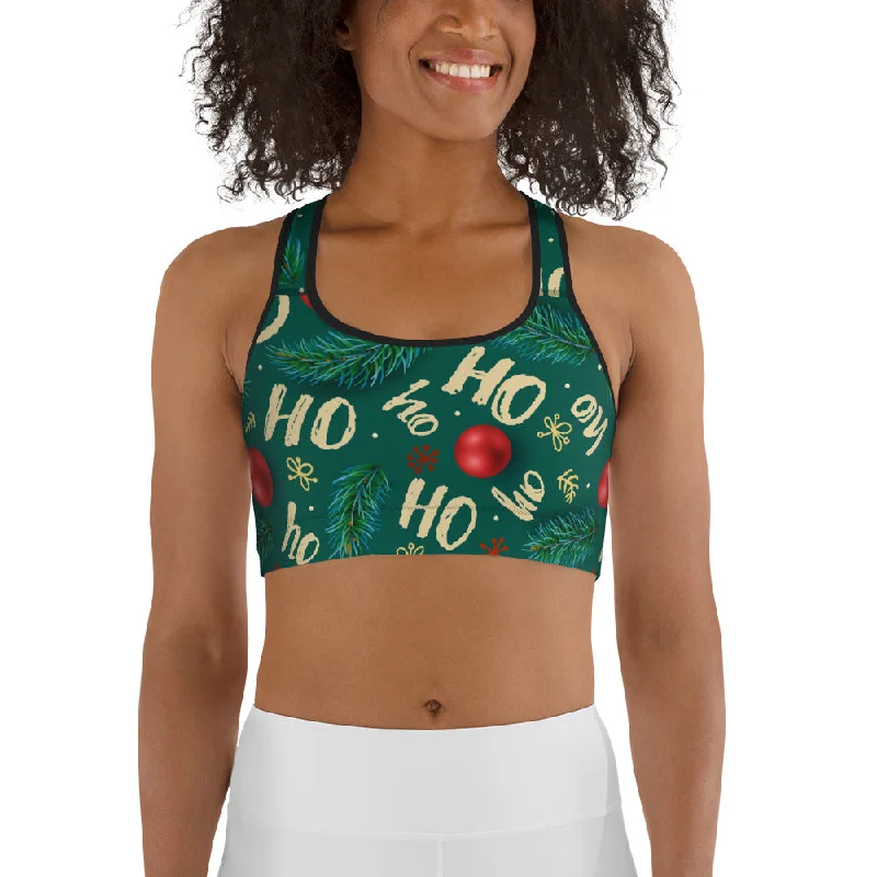 Noble Temperament Merry Vibes Sports Bra