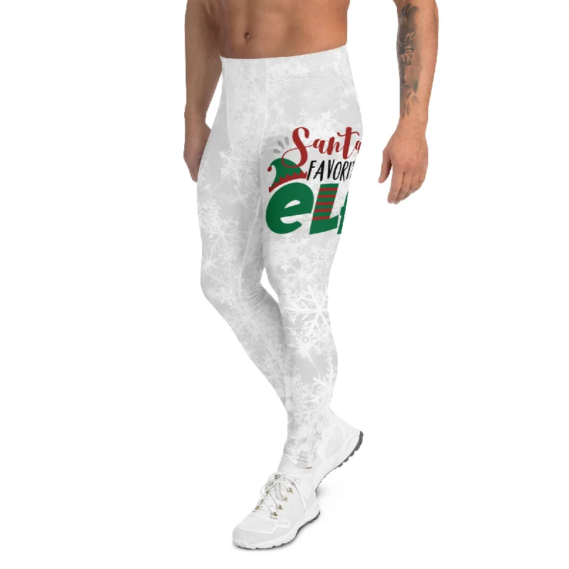 Weekend Style Santa's Favorite Elf Men's Leggings