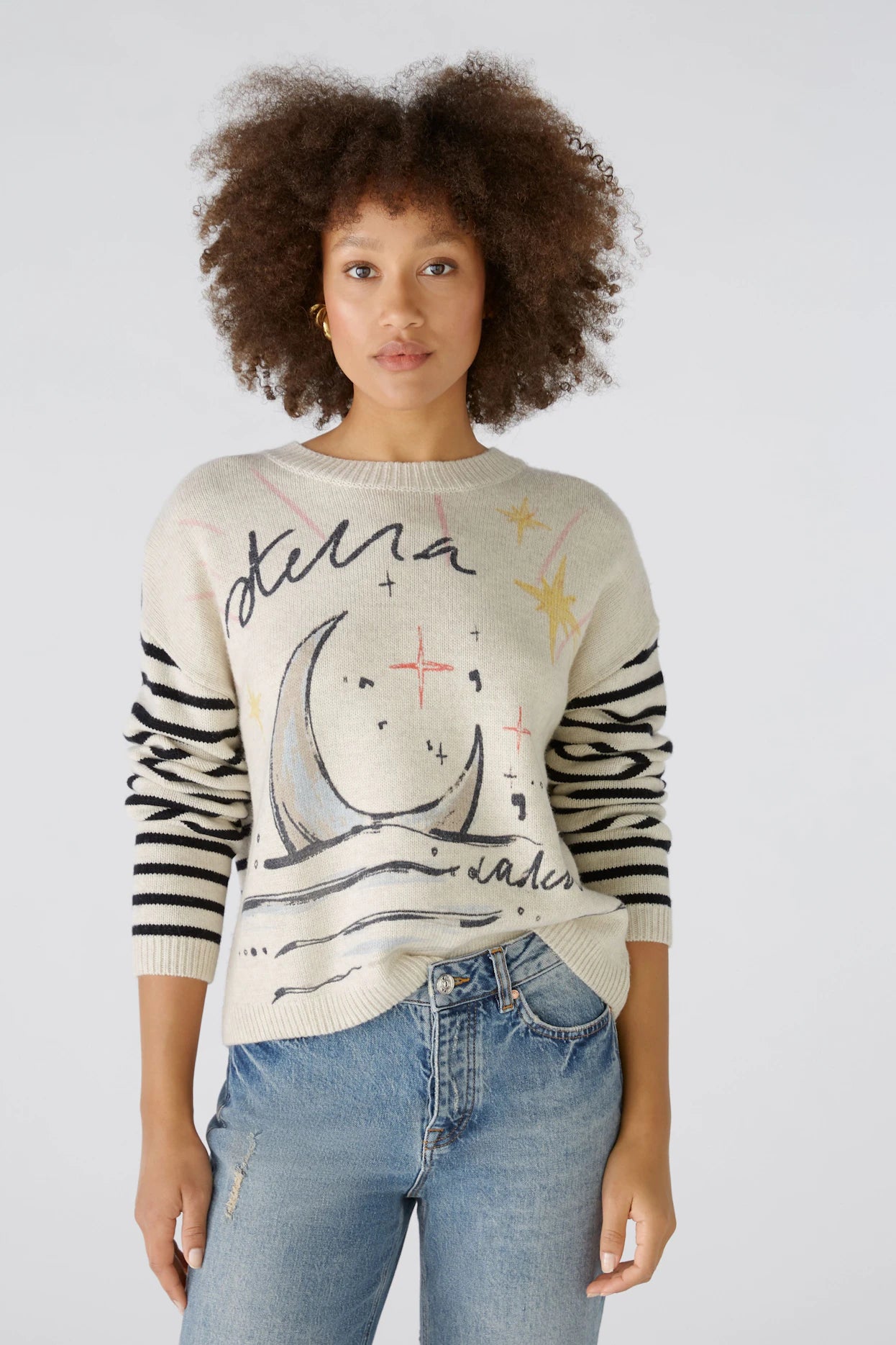 Relaxed Style Oui Stella Luna Sweater