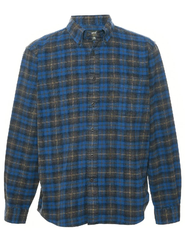 Trendy Wear Eddie Bauer Checked Shirt - M