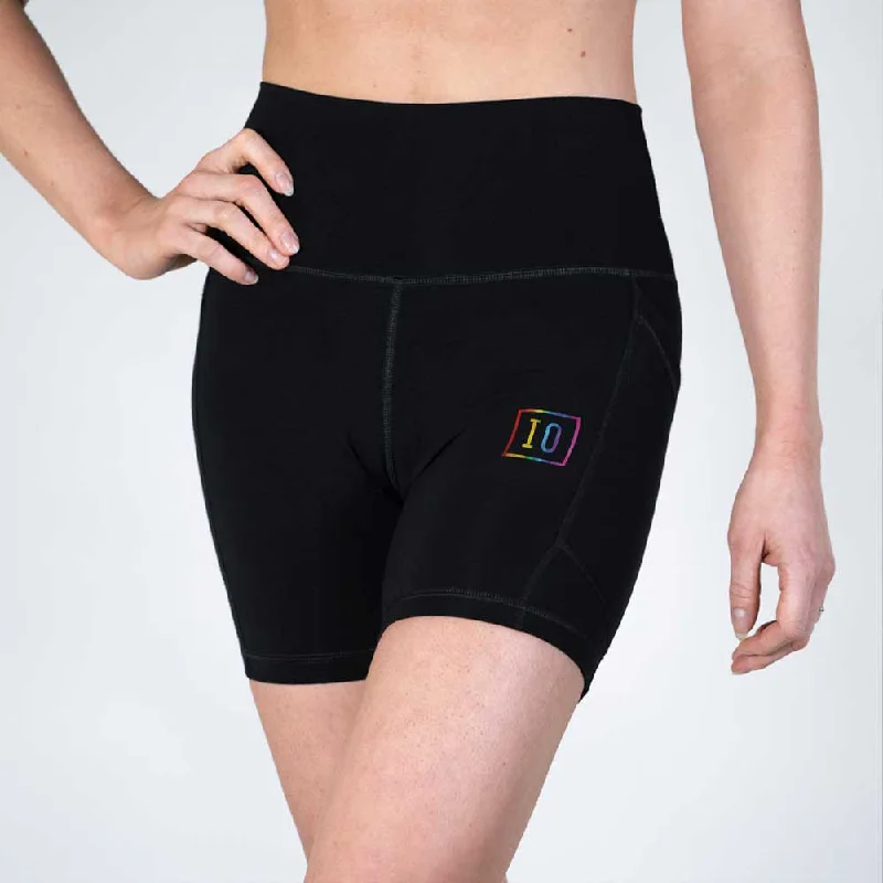 Floral Prints Pace Compression Bike Shorts