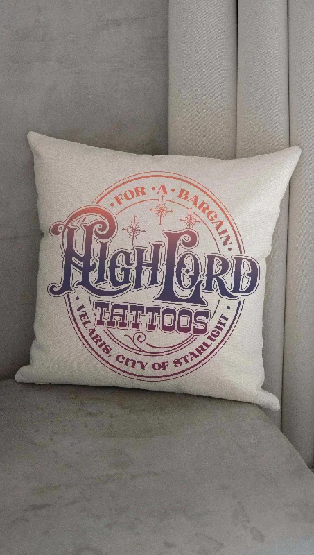 Summer Selection High Lord Tattoos - Officially Licensed ACOTAR Decorative Throw Pillow