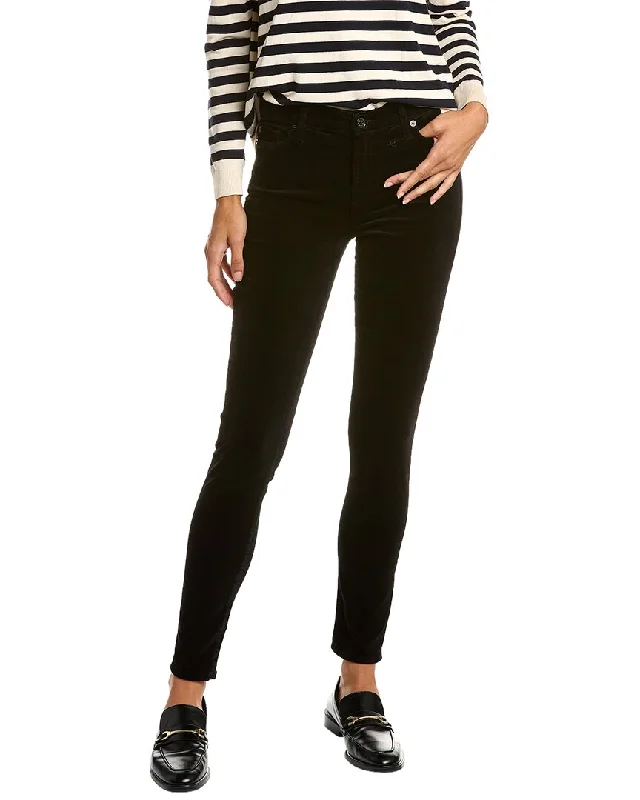 Boutique display 7 For All Mankind High-Waist Black Super Skinny Jean