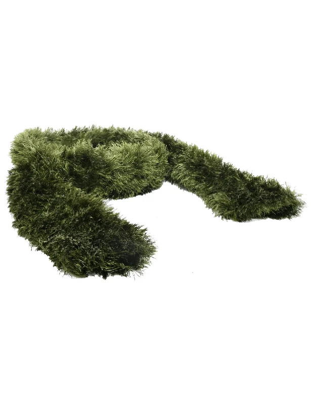 Street Style Faux Fur Winter Scarf - M