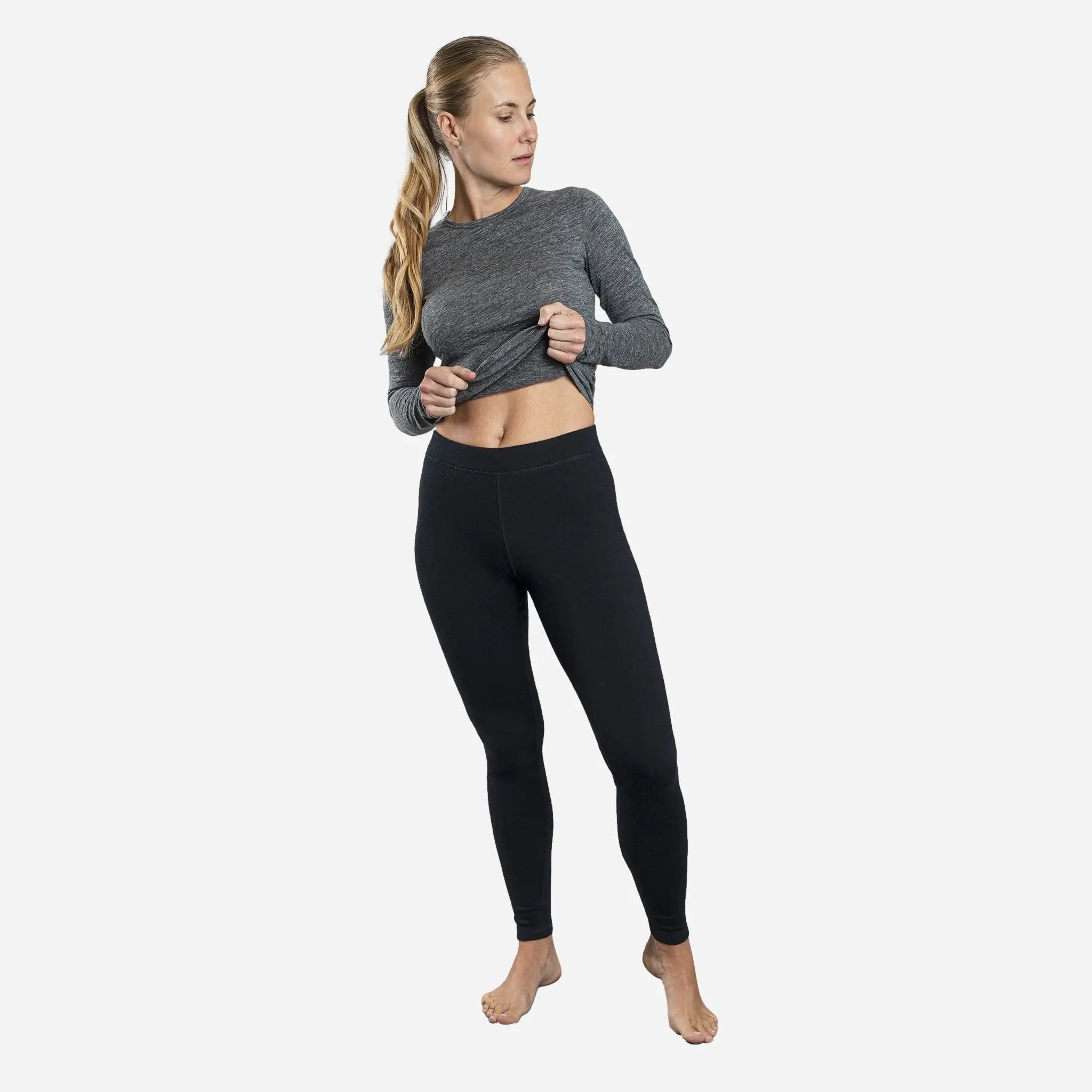 Dynamic Fashion Women's Alpaca Wool Leggings: 300 Lightweight