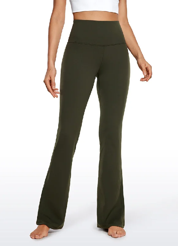 Creative Style Butterluxe High Waist Flare Pocket Leggings 33.5"