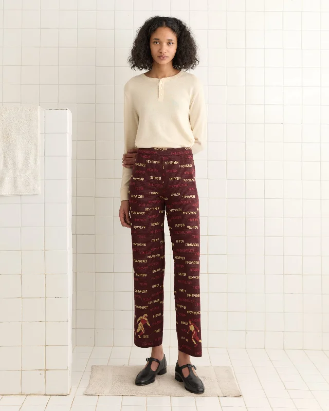 High-end Fashion Gridiron Joggers