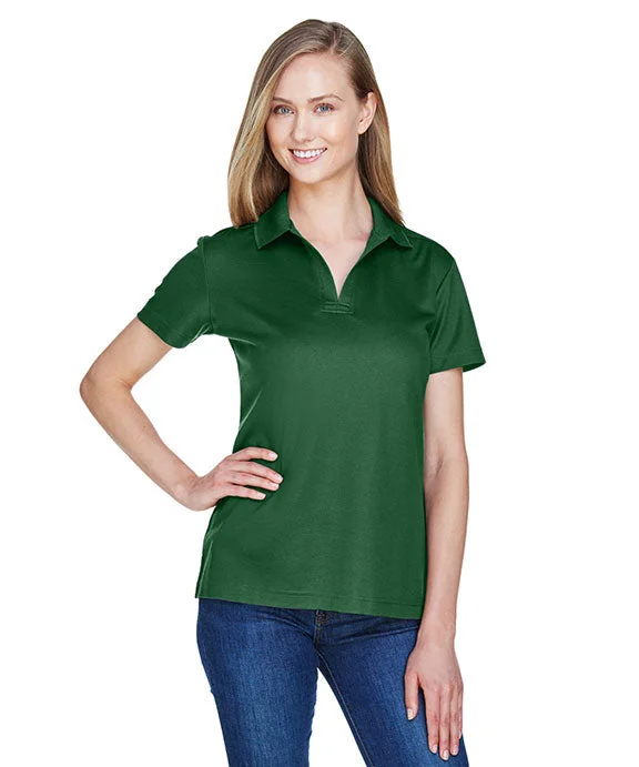 Creative Prints DG20W - Devon & Jones CrownLux Performance® Ladies Plaited Polo Shirt | Forest