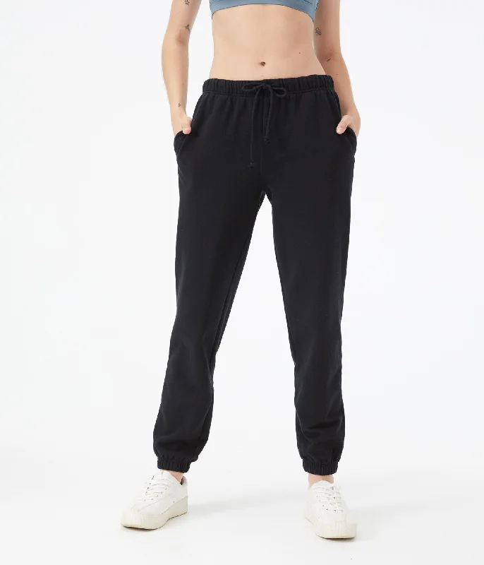 Floral Prints Aeropostale Women's Slouchy High-Rise Cinched Sweatpants