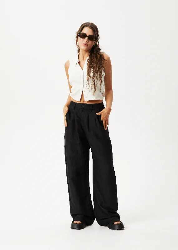 Comfy Pants AFENDS Womens Maison - Pants - Black