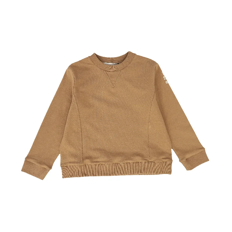 Urban Style BE FOR ALL BROWN V SWEATSHIRT [FINAL SALE]