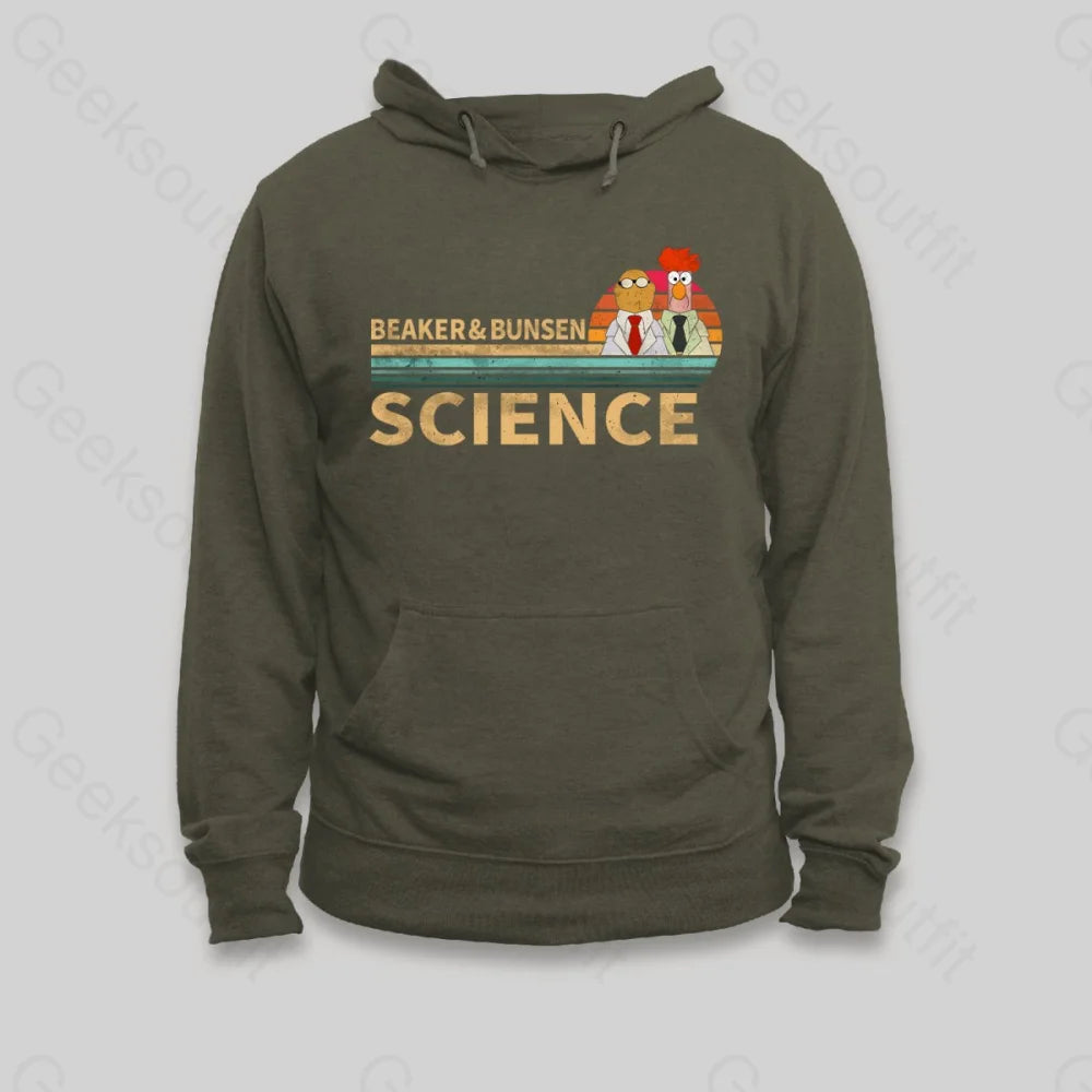 Comfortable down Muppets Science Bunsen And Beaker Hoodie