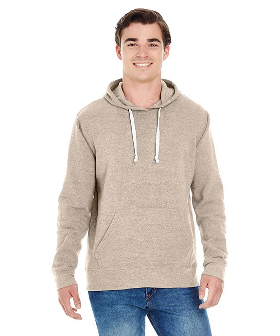 Classic Items JA8871 - J America Adult Triblend Pullover Fleece Hooded Sweatshirt | Oatmeal Triblend