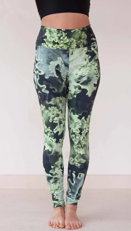 Fun and cute Kale - Athleisure Leggings