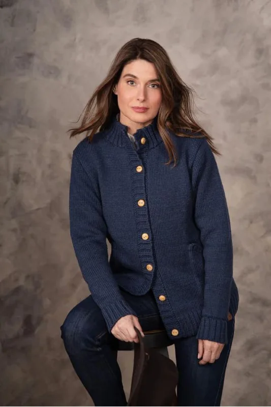 Romantic And Fresh Orizon - Victoria Cardigan - Blue