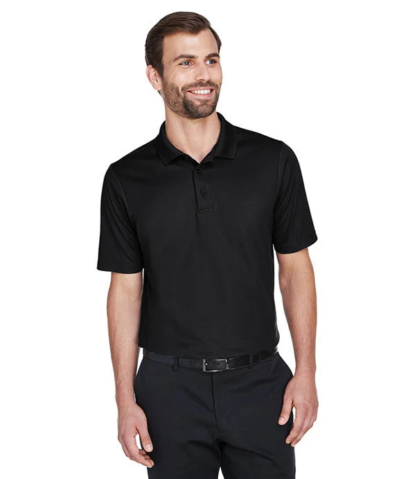 British Style DG20T - Devon & Jones CrownLux Performance® Tall Plaited Polo Shirt | Black
